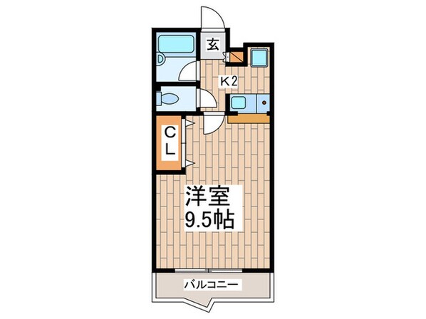 クルーブ成城の物件間取画像